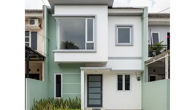 Rumah dengan Sentuhan Warna Pastel