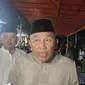 Wali Kota Depok, Mohammad Idris usai mengikuti tarawih keliling di wilayah Kelurahan Curug, Kecamatan Bojongsari, Kota Depok. (Liputan6.com/Dicky Agung Prihanto)