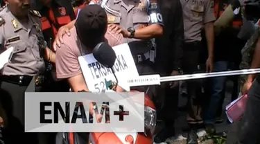 Pasca Terbunuhnya Mahasiswi di Kampus UGM Jogjakarta. Polisi menggelar Rekontruksi.