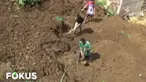 Longsor terjadi setelah hujan mengguyur selama lima jam.