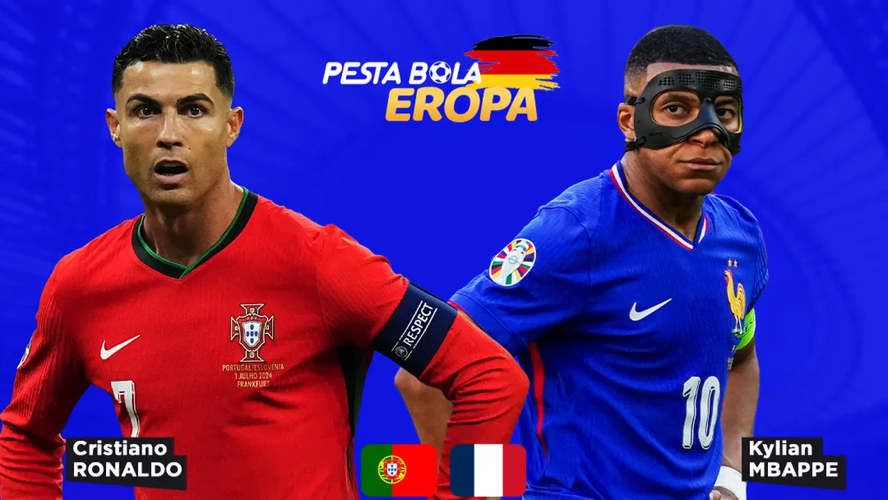 Euro 2024 - Portugal Vs Prancis - Cristiano Ronaldo Vs Kylian Mbappe