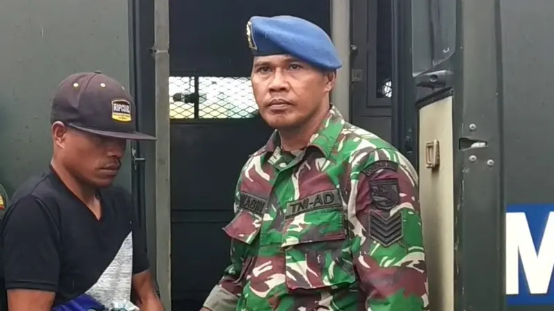 Pratu DAT, anggota TNI Kodim Mimika
