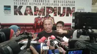 Ketua Umum Persipura Jayapura Benhur Tomi Mano (Risa Rahayu Kosasih)