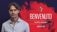 Filippo Inzaghi akan menjadi pelatih Bologna mulai musim 2018-19. (doc. Bologna)
