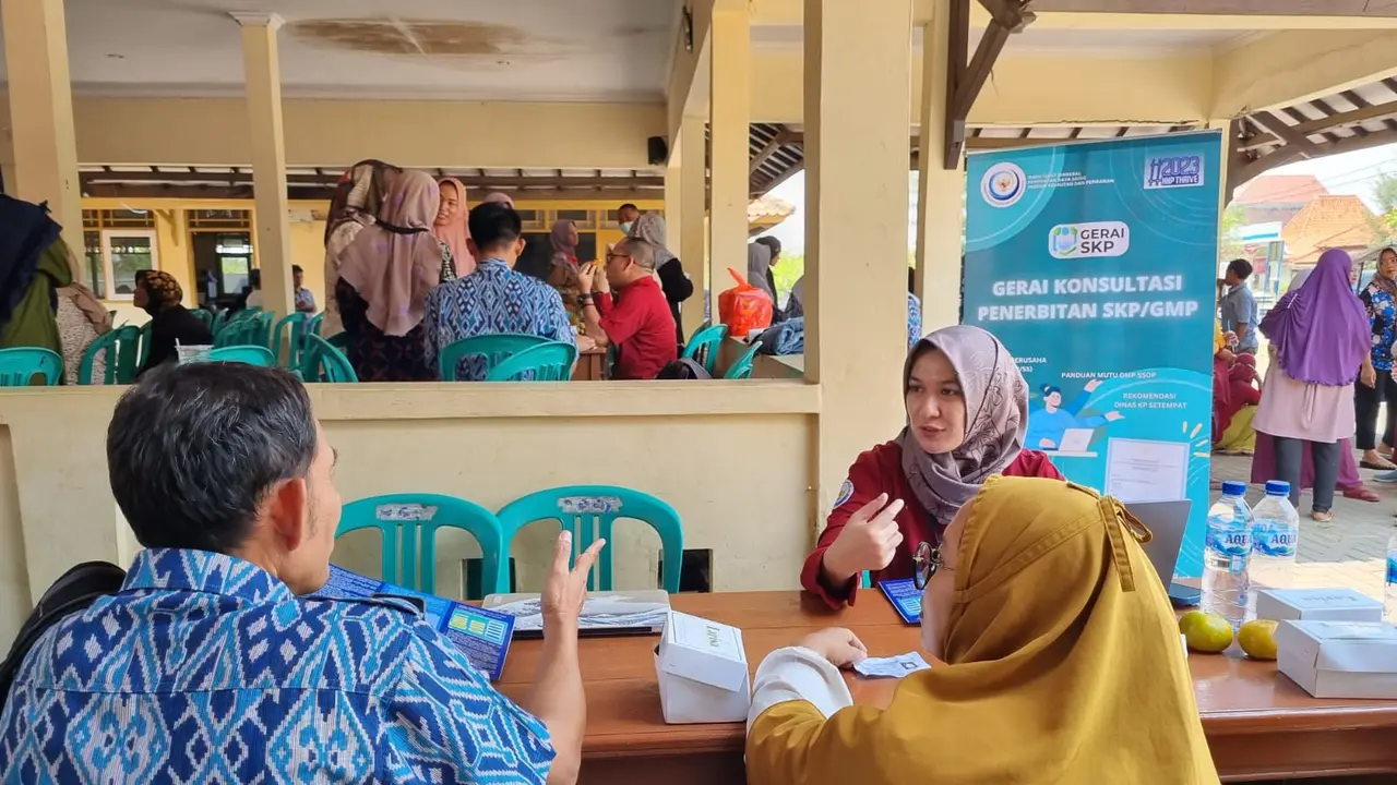 Kementerian Kelautan dan Perikanan (KKP) menerbitkan 5.703 Sertifikat Kelayakan Pengolahan (SKP) atau Good Manufacturing Practices (GMP) selama 2023