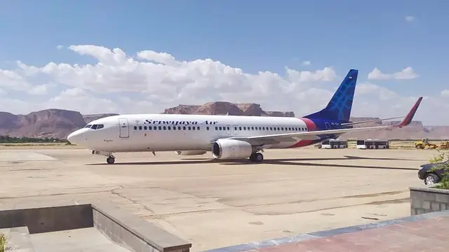 Pesawat Sriwijaya Air. (Foto: Instagram @sriwijayaair)
