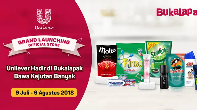 Official Store Unilever Indonesia di Bukalapak