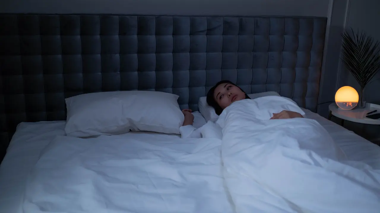 Ilustrasi insomnia, susah tidur