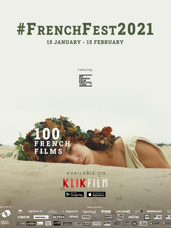 Materi promosi French Fetsival 2021. (Foto: Dok.KlikFilm)