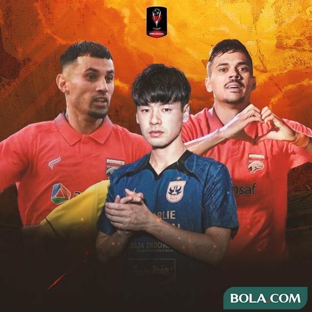 Piala Presiden The Best Starting XI: Lilipaly, Matheus Pato, Taisei Marukawa