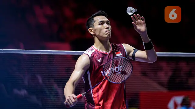 Foto: Aksi Jonatan Christie setelah Tak Lagi Jadi Penggawa Pelatnas PBSI di Indonesia Open 2025, Dapat Perlawanan Sengit