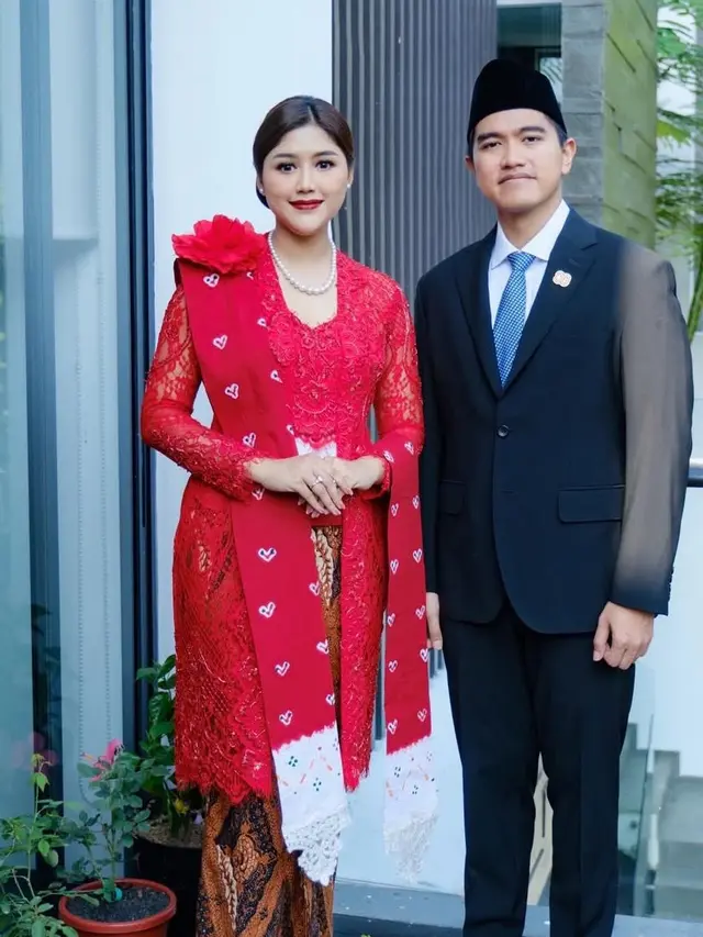 Erina Gudono di Upacara Kemerdekaan RI ke-80. [@erinagudono]