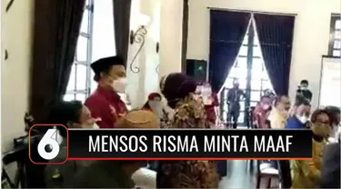 Menteri Sosial Tri Rismaharini meminta maaf kepada Gubernur Gorontalo Rusli Habibie setelah bersikap emosional kepada seorang petugas Program Keluarga Harapan. Rusli juga menyatakan persoalan ini sudah selesai dan meminta agar tidak digiring ke masal...