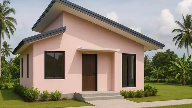 Ide Model Rumah Tinggi 4 Meter/Ilustrasi gambar oleh AI