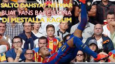 Video aksi salto Neymar yang nyaris membuahkan gol saat Barcelona bertandang melawan Valencia di Stadion Mestalla pekan lalu.