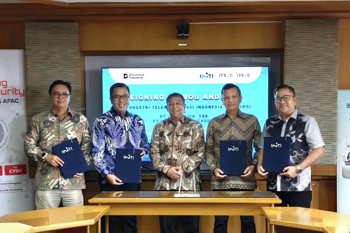 Jajaran Direksi PT INTI dan PT ITSEC Asia. Credit: ITSEC