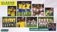 Ulasan Luciano Leandro - Kolase Brasil dan Kroasia di Piala Dunia 2022 (Bola.com/Adreanus Titus)