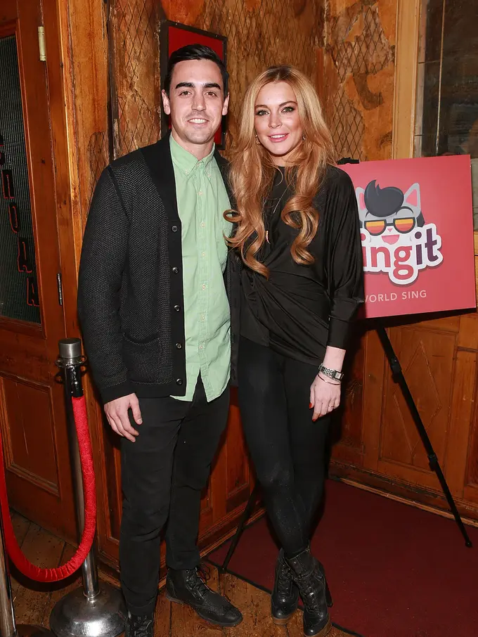 [Bintang] Lindsay Lohan dan Michael Lohan Jr.