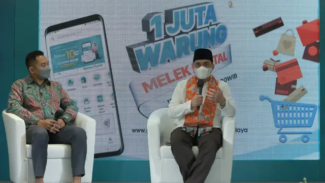 Peluncuran program 1 Juta Warung Melek Digital