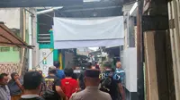 Penggerebekan narkoba di Kampung Bahari III Tanjung Priok, Jakarta Utara, pada Senin (8/5/2023).