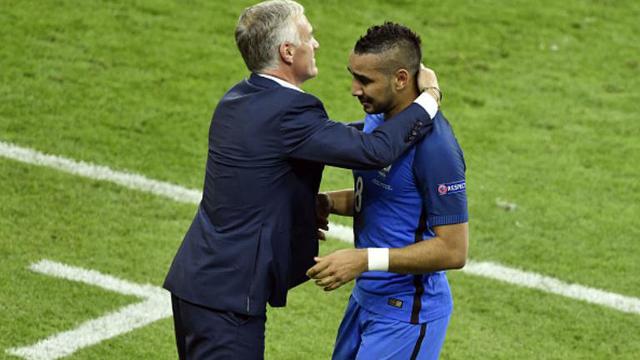 Didier Deschamps dan Dimitri Payet