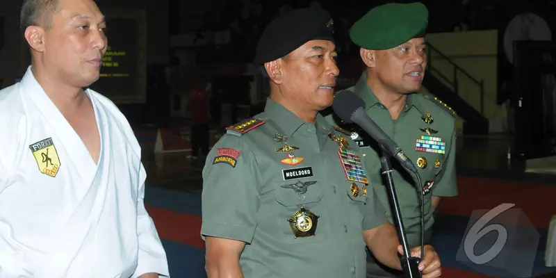 Moeldoko Buka Kejurnas Karate Panglima TNI III