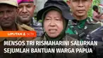 Kementerian Sosial menyalurkan bantuan bagi warga Kepulauan Mapia, Papua. Kepulauan Mapia merupakan wilayah yang berbatasan langsung dengan Filipina dan Republik Palau.