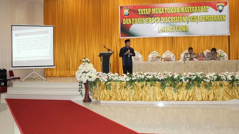 Ketua MUI bekali personil Bhabinkamtibmas, Babinsa dan tomas ilmu tangkal hoaks (Liputan6.com/ Eka Hakim)