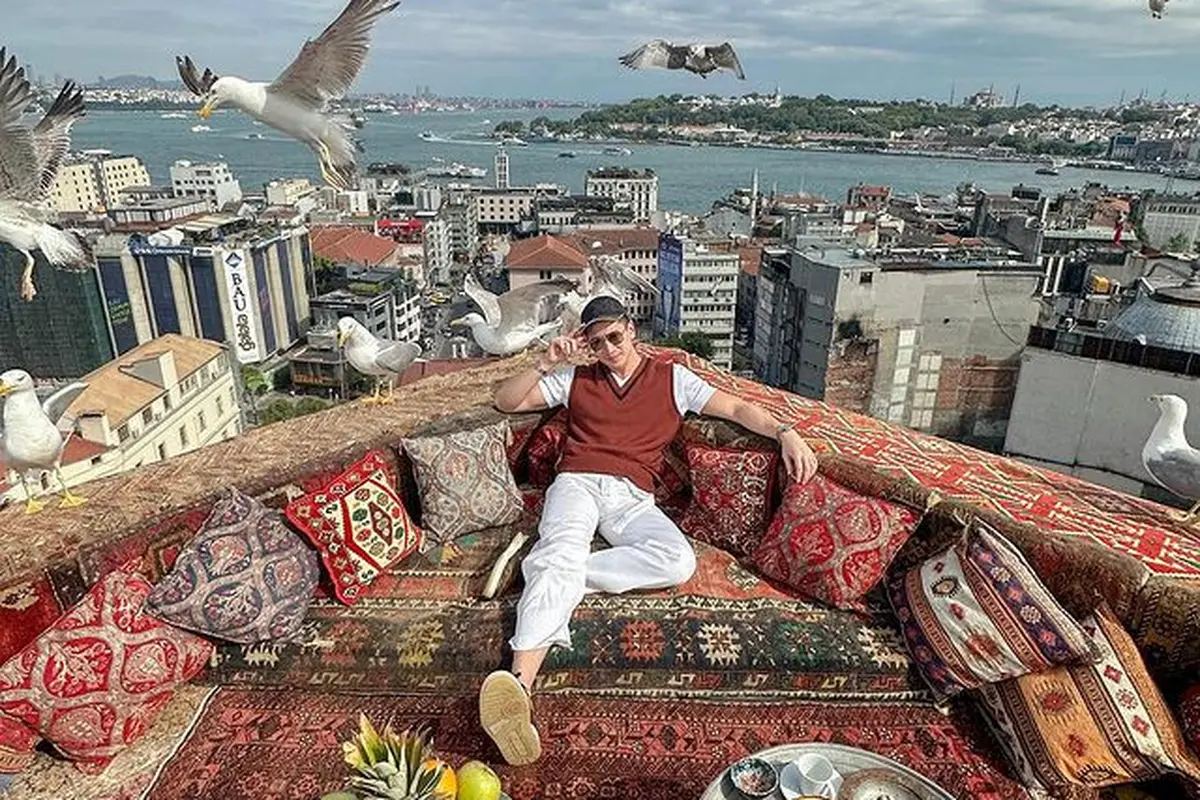 Verrel Bramasta liburan di Turki (Instagram/bramastavrl)