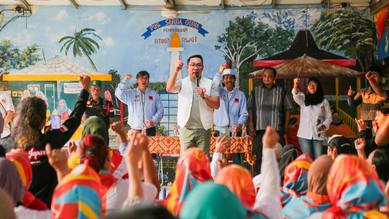 Calon Gubernur Jakarta nomor urut 1, Ridwan Kamil.