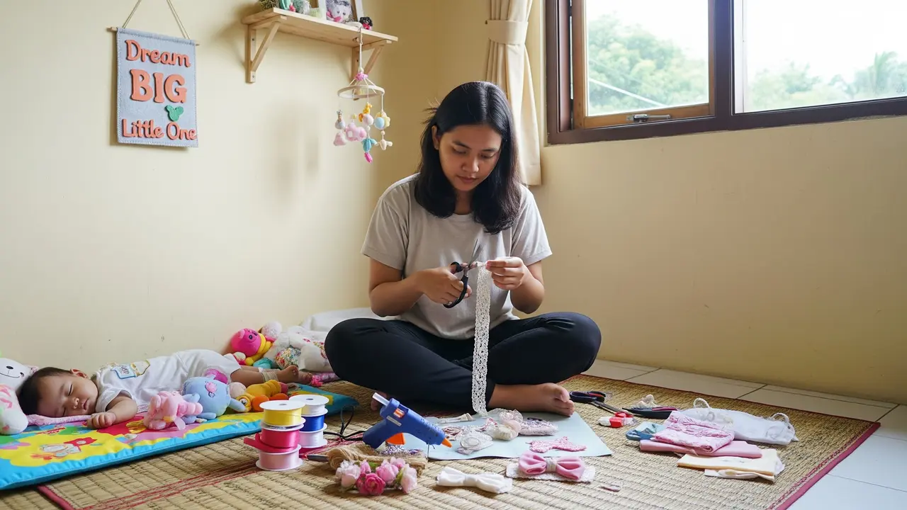 Ide Usaha Kerajinan Tangan Custom untuk Ibu Rumah Tangga yang Punya Bayi