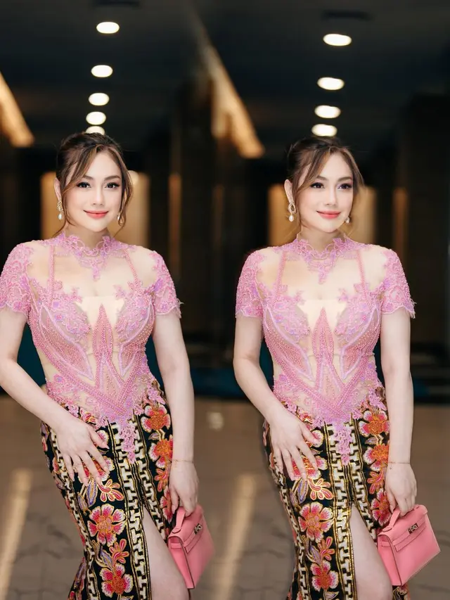 Model Kebaya Modern Ala Celine Evangelista, Inspirasi Fashion Menambah Keanggunan (credit: instagram/celine_evangelista).