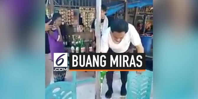 VIDEO: Pria Mengaku Ustaz Borong Miras, Buat Apa?