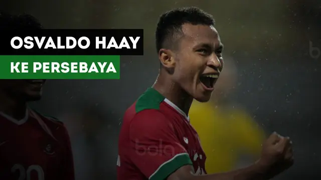 Osvaldo Haay mengungkap alasan bergabung dengan Persebaya Surabaya.