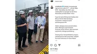 Menteri BUMN Erick Thohir mengajak salah satu pengusaha properti Uni Emirat Arab (UEA) ke Ibu Kota Nusantara. (Foto: instagram @erickthohir)