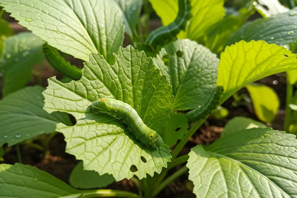 Cara Mengatasi Ulat Daun pada Tanaman Sayuran di Kebun Rumah
