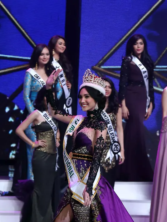 Kedatangannya ke Indonesia, perempuan 20 tahun ini memberikan tips untuk selalu menjaga kecantikannya. Bagi Edymar perempuan dari Venezuela ini mengungkapkan rahasia kecantikannya. (Nurwahyunan/Bintang.com)