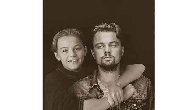 Pria Ini Edit Foto 7 Seleb Hollywood saat Muda dan Kini, Bak Keluarga