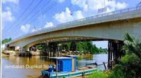 Pembangunan Jembatan Duplikat Siak 2 Bakal Selesai Bulan Depan