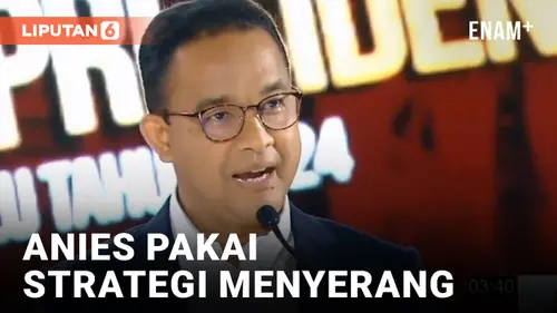 VIDEO: Debat Capres 2024 Anies Baswedan Langsung Serang Prabowo Subianto