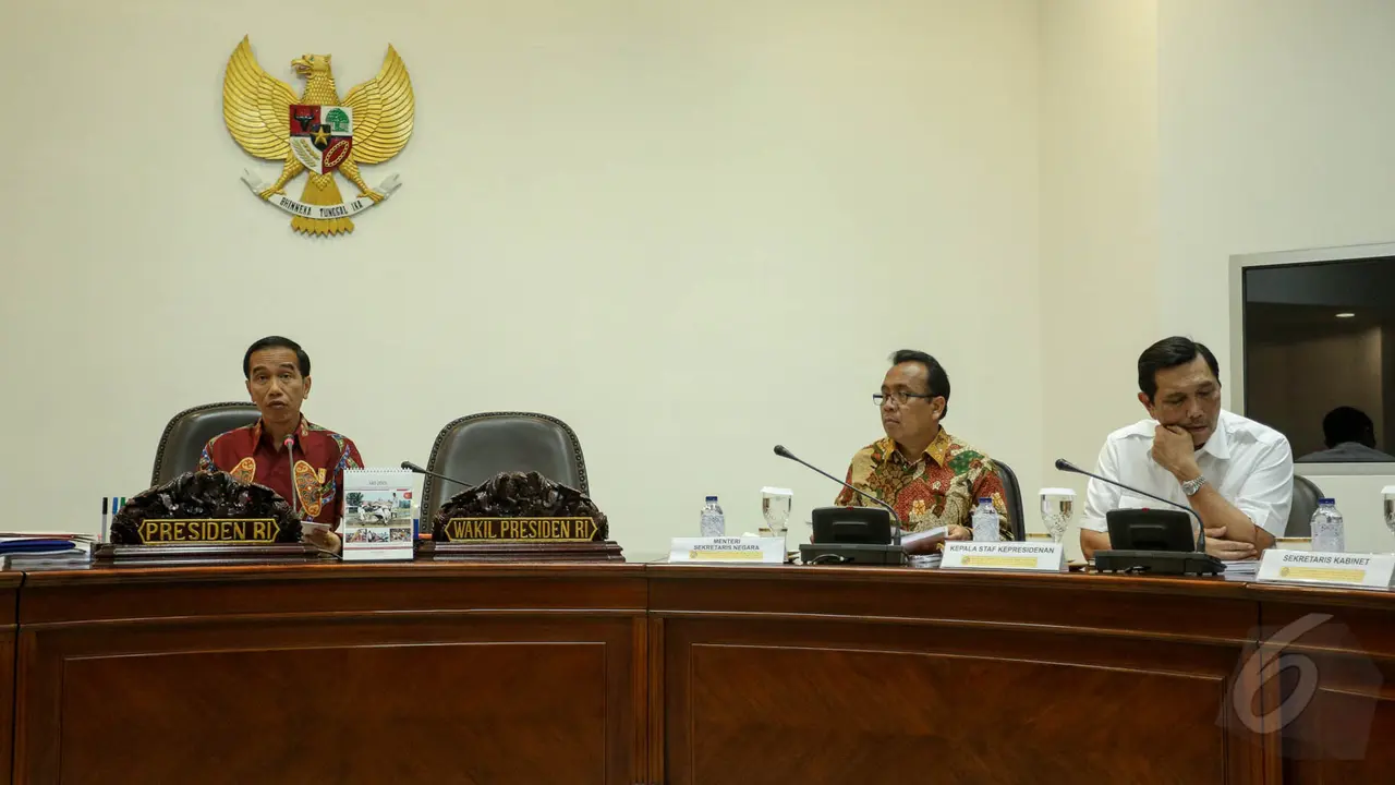 Jokowi Gelar Rapat Persiapan Lebaran