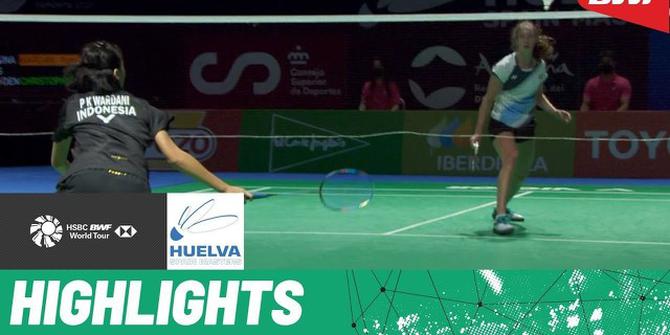 VIDEO: Highlights Final Spain Masters 2021, Putri Kusuma Wardani Taklukkan Wakil dari Denmark