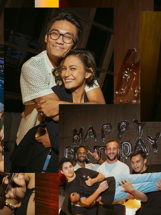 7 Potret Ulang Tahun Maxime Bouttier Ke-30, Sosok Luna Maya di Pesta Jadi Sorotan