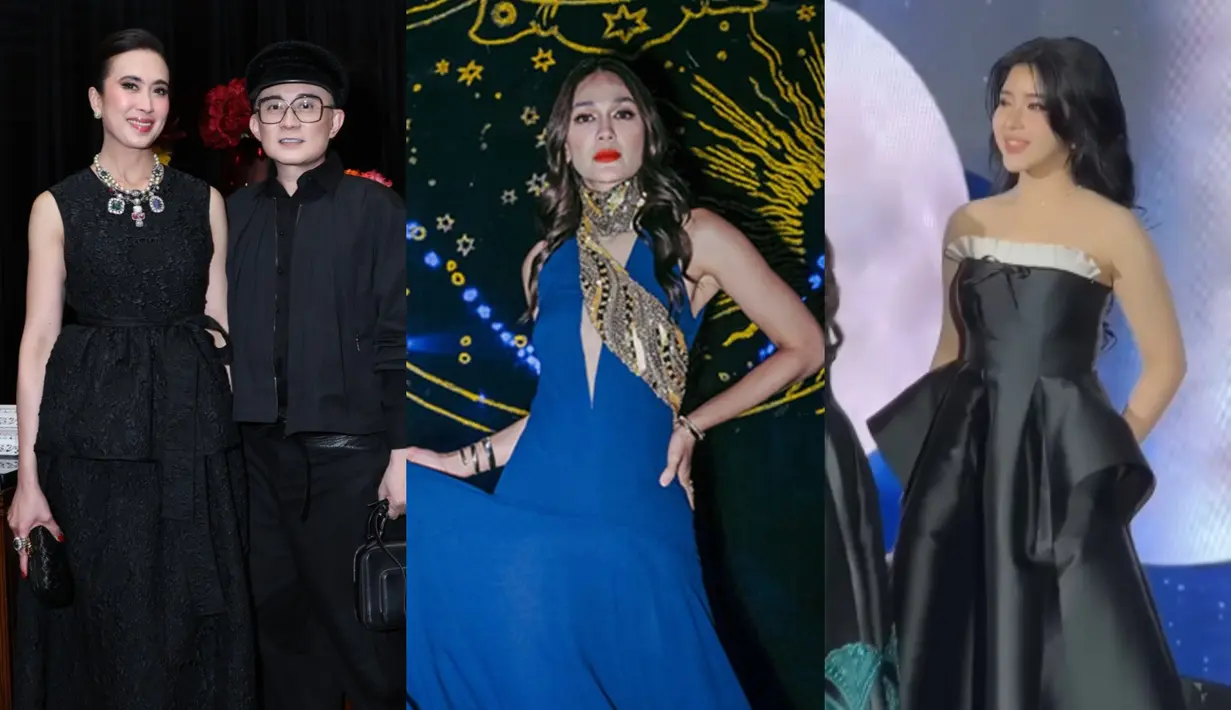 Sederet public figure hadiri fashion show Sebastian Gunawan yang bertajuk "The Sign". Menpar Widi Wardhana, Luna Maya hingga Tiara Andini tampil dengan gaun dark glamour yang mencuri perhatian [@widi.wardhana @lunamaya @tiaraandini]