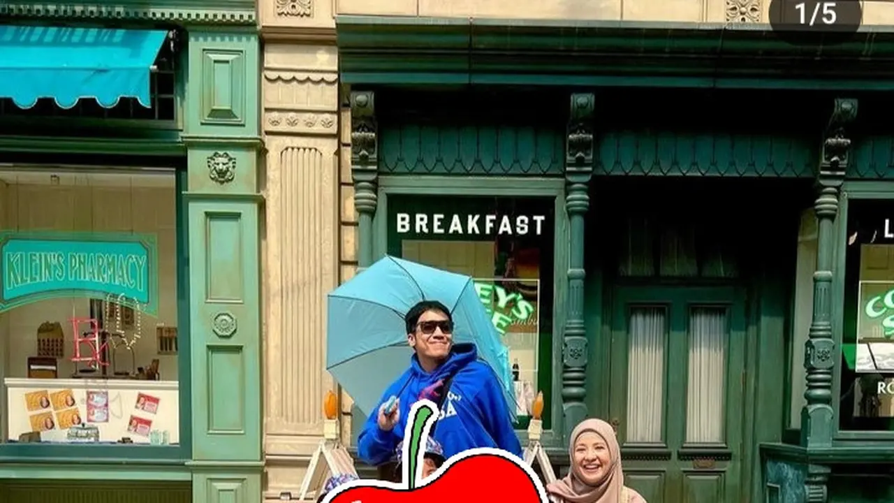 Natasha Rizky dan Desta liburan bareng anak-anak pasca cerai (Foto: instagram desta80s)