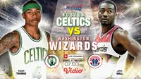 Boston Celtics vs Washington Wizards (Liputan6.com/Abdillah)
