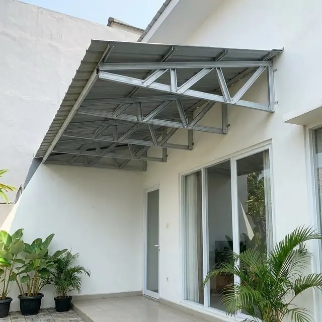Atap Teras Rumah Baja Ringan Minimalis