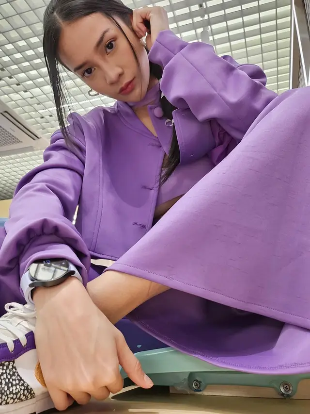 Anya Geraldine berdandan ala idol Korea (Instagram/anyageraldine)