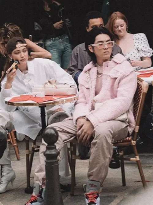 Kris Wu Spotted Hanging Out With Gigi Hadid At Louis Vuitton Fashion Show
