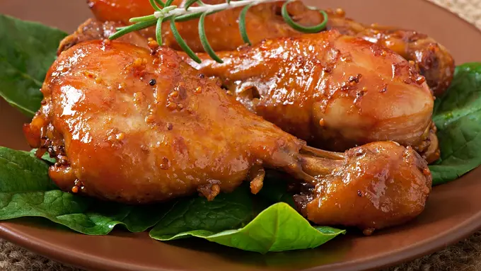 Ilustrasi Ayam Bakar Madu